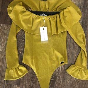 Off the Shoulder Body Suit